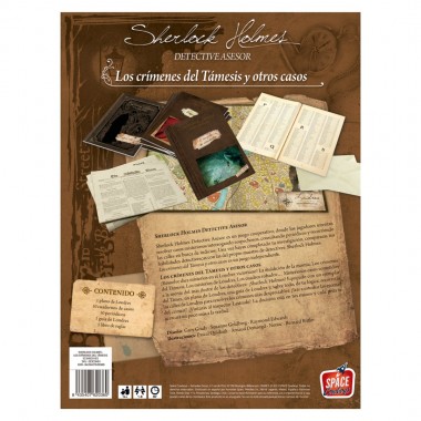 Sherlock Holmes: Los Crímenes Del Támesis 01-001-0671 Space Cowboys Space Cowboys Sherlock Holmes: Los Crímenes Del Támesis 01-001-0671 Space Cowboys Space Cowboys