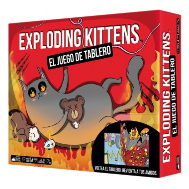 Exploding Kittens El Juego De Tablero - Ing 03-001-0451 Exploding Kittens Inc Exploding Kittens Inc