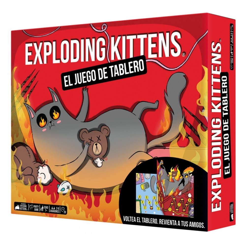 Exploding Kittens El Juego De Tablero 03-001-0451 Exploding Kittens Inc Exploding Kittens Inc Exploding Kittens El Juego De Tablero 03-001-0451 Exploding Kittens Inc Exploding Kittens Inc
