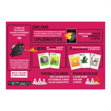 Exploding Kittens NSFW - Nueva Edicion 02-001-0078 Exploding Kittens Inc Exploding Kittens Inc