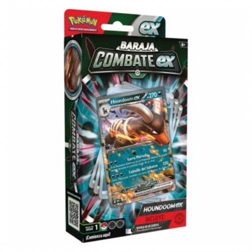 Pokémon - Baraja De Combate Ex - Houndoom Ex 06-002-0062 The Pokémon Company The Pokémon Company