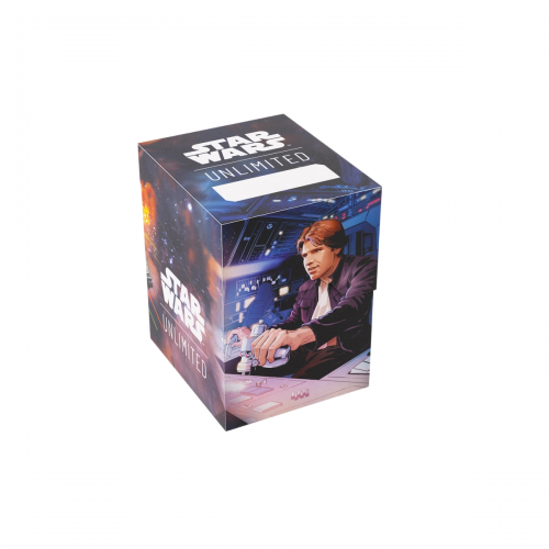 StarWars™ Unlimited: Deck Box - Soft Crate Han Solo / Halcón Milenario 08-001-0120 Gamegenic Gamegenic