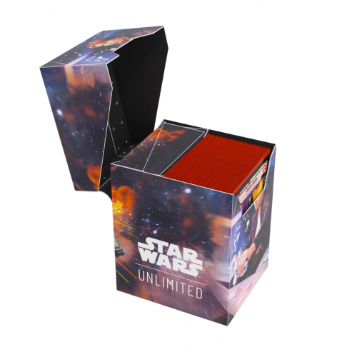 StarWars™ Unlimited: Deck Box - Soft Crate Han Solo / Halcón Milenario 08-001-0120 Gamegenic Gamegenic