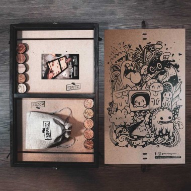 Krash Grande Doobles - Juego Mesa Artesanal 17-001-0217 MadeGreen MadeGreen