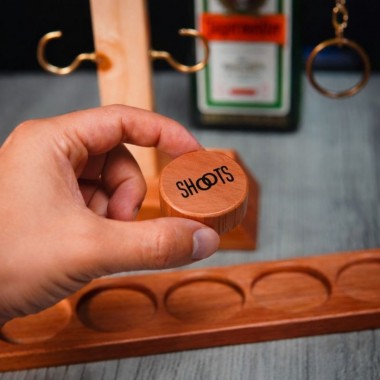 Shoots - Color Combinado - Juego Mesa Artesanal 17-001-0225 MadeGreen MadeGreen