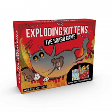 Exploding Kittens El Juego De Tablero - Ing 03-001-0451 Exploding Kittens Inc Exploding Kittens Inc