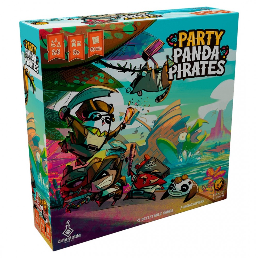 Party Panda Pirates 03-001-0463 Bogotá Board Game Bogotá Board Game