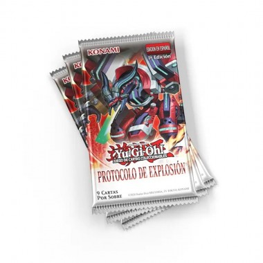 Yu-Gi-Oh! Protocolo De Explosión X1 Sobre - Esp 06-001-0219 Konami Konami