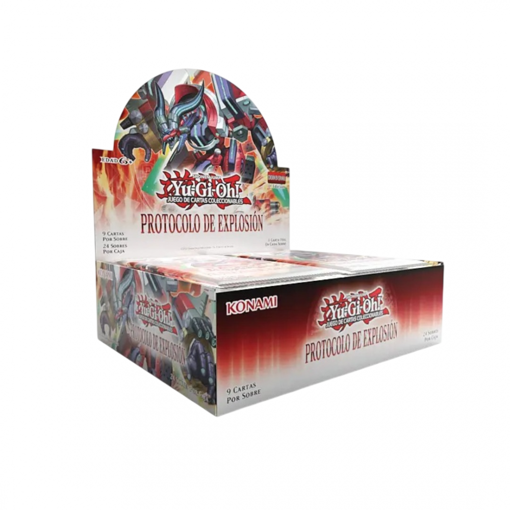 Yu-Gi-Oh! Protocolo De Explosión - Display X24 Sobres - Esp 06-001-0219 Konami Konami