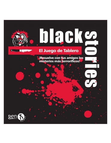 Black Stories El juego de tablero GENBS341153  Gen X Games