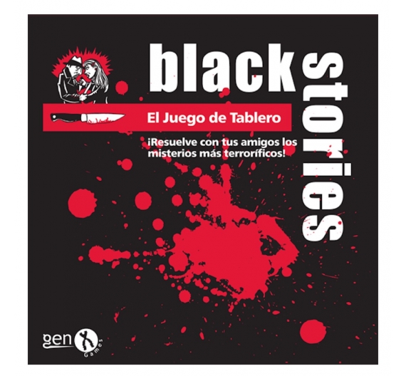 Black Stories El juego de tablero GENBS341153  Gen X Games