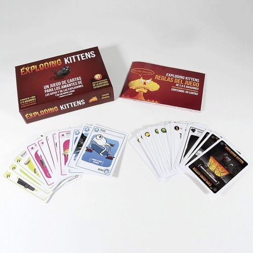 Juego de Cartas - Exploding Kittens 03-001-0037 Exploding Kittens Inc Exploding Kittens Inc