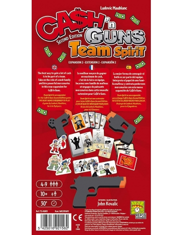 Cash n Guns: Team Spirit CG041616  Repos Production