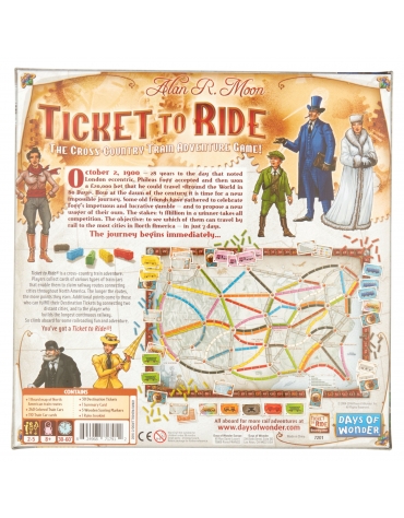 Ticket to Ride - Aventureros Al Tren - ENG 7201 Days Of Wonder Days Of Wonder