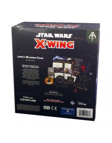 X-Wing 2nd Ed: Lando's Millennium Falcon SWZ045617  Fantasy Flight Games