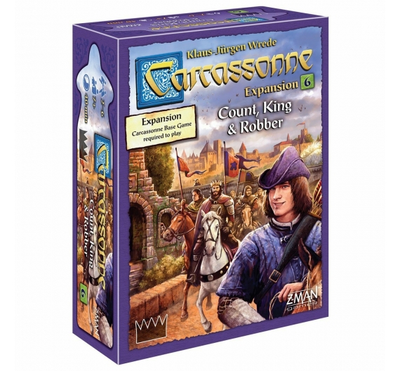 Carcassonne Exp 6: Count, King & Robber ZM78164351  Z-Man Games