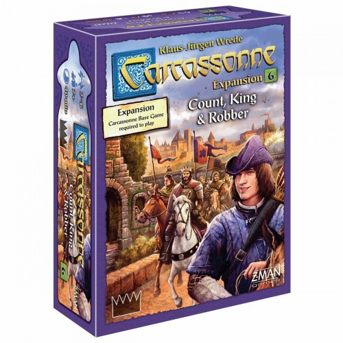 Carcassonne Exp 6: Count, King & Robber ZM78164351  Z-Man Games