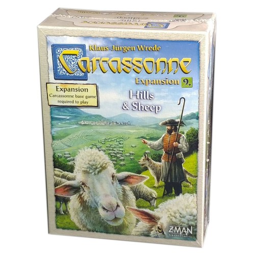 Carcassonne Exp 9: Hills & Sheep ZM78194375  Z-Man Games