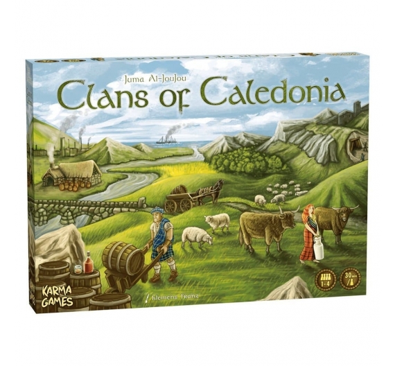 Clans Of Caledonia - Eng KAR059  Karma Games