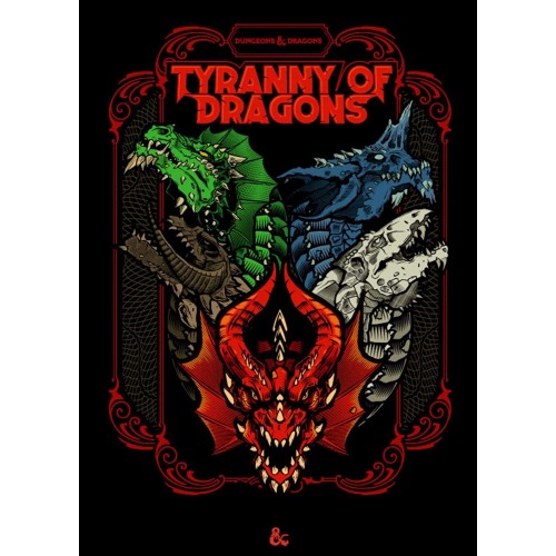 D&D Tyranny of Dragons (Alternate Cover) EEWCDD6966974  Wizard of the Coast