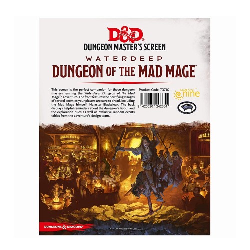D&D Dungeon of The Mad Mage DM Screen 933W111618265  Wizard of the Coast