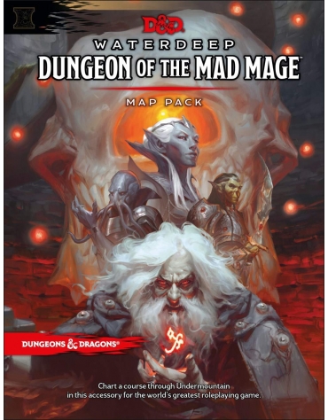 D&D Waterdeep: Dungeon of the Mad Mage Maps and Miscellany WTCC605200653 Wizard of the Coast Wizard of the Coast