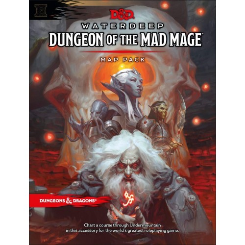D&D Waterdeep: Dungeon of the Mad Mage Maps and Miscellany WTCC605200653 Wizard of the Coast Wizard of the Coast