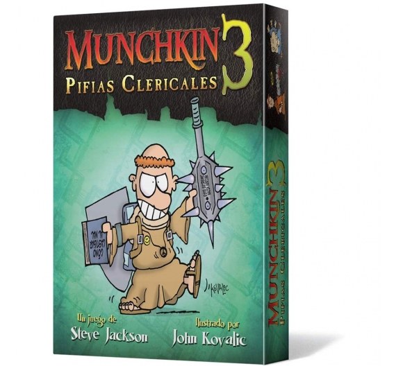Munchkin 3: Pifias Clericales EESJMU03  Edge Entertainment