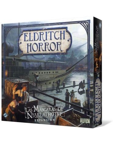 Eldritch Horror: Las Máscaras De Nyarlathotep FFEH09  Fantasy Flight Games
