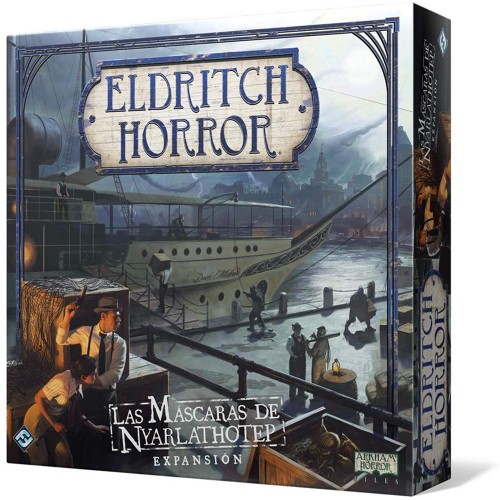 Eldritch Horror: Las Máscaras De Nyarlathotep FFEH09  Fantasy Flight Games