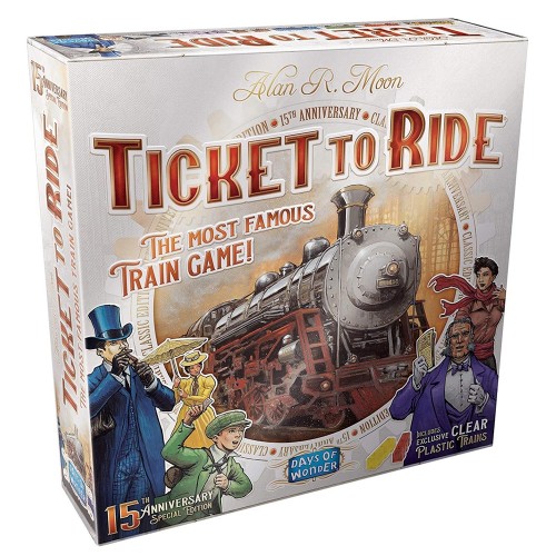 Ticket To Ride Us 15th Anniversary Edition DO7231  Days Of Wonder