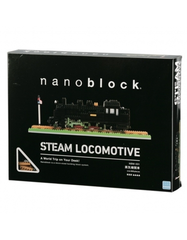 Locomotora de vapor - Nanoblock NBM_001  Nanoblock