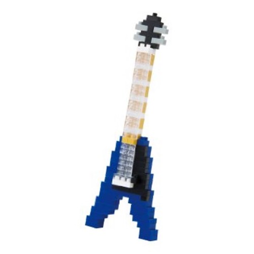 Guitarra Eléctrica Azul NBC_095  Nanoblock