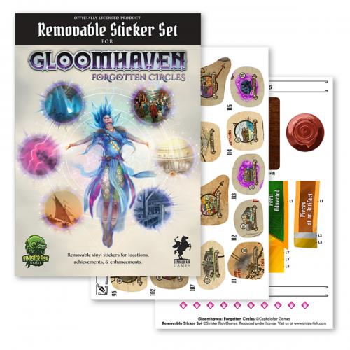 Gloomhaven Sticker Set: Forgotten Circle SIF0021193629 CephaloFair Games CephaloFair Games