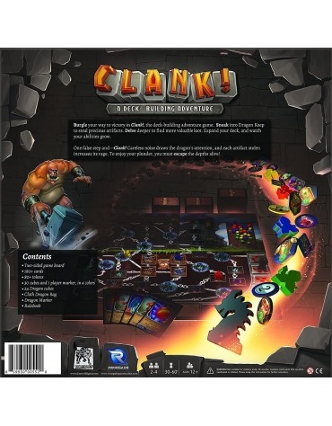 Clank! una Aventura de Construcción de Mazos JDMDVRCLANAVC  Devir