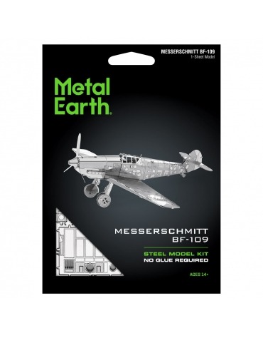 Avión Messerschmitt Bf-109 KI-MMS1181180  Metal Earth