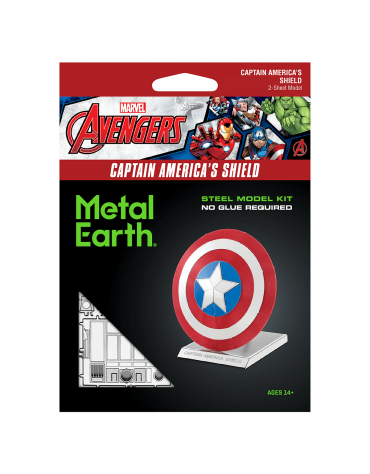 Escudo Capitan America KI-MMS3213212  Metal Earth