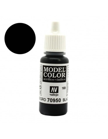 Acrílico Model Color - Negro Mate 70950 Vallejo Vallejo