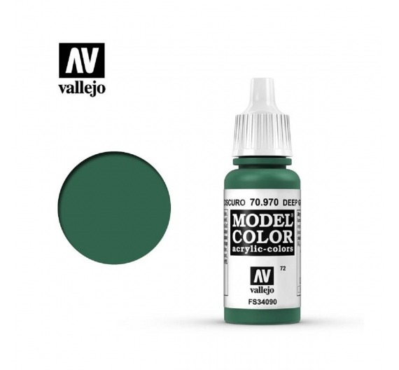 Acrílico Model Color - Verde Oscuro Mate MC29551709705  Vallejo