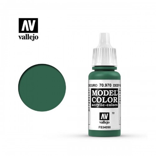 Acrílico Model Color - Verde Oscuro Mate MC29551709705  Vallejo