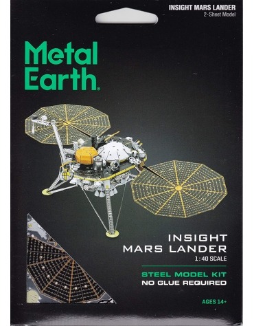 Nave de la Misión Insight Mars Lander KI-MMS1931937 Metal Earth Metal Earth