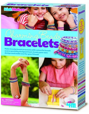 Kit Para Hacer Brazaletes/ KidzMaker Charming Bead Bracelet 00-04751  4M