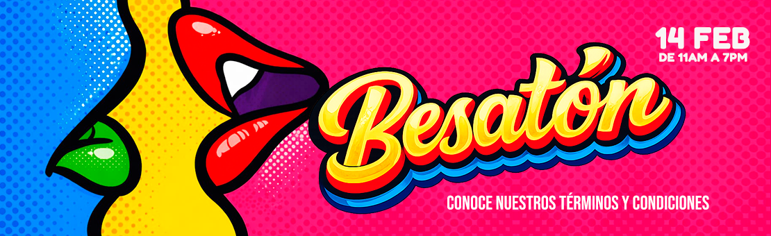 TERMINOS Y CONDICIONES: BESATÓN 14 DE FEBRERO