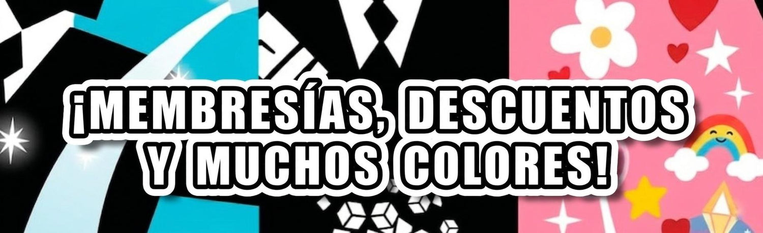 Membresías descuentos y muchos colores
