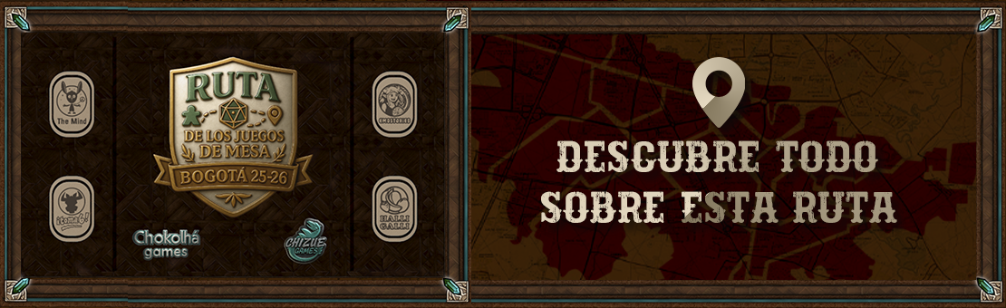 Quieres hacer parte de la ruta de los juegos de mesa Bogotá?