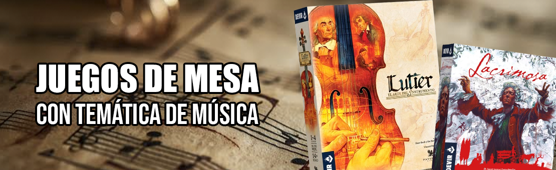La música en los juegos de mesa también puede ser genial