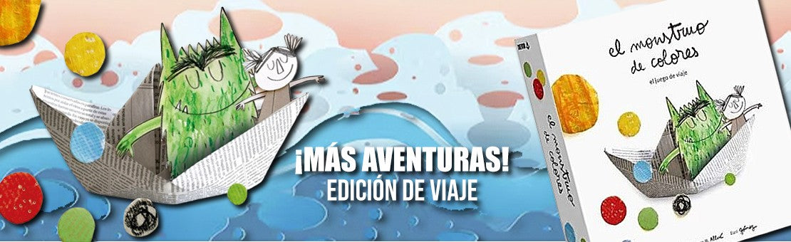 El monstruo de colores se vuelve un viajero en SonGeniales