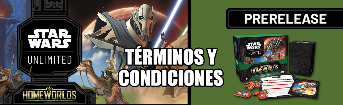Términos y condiciones prelanzamiento Homeworlds