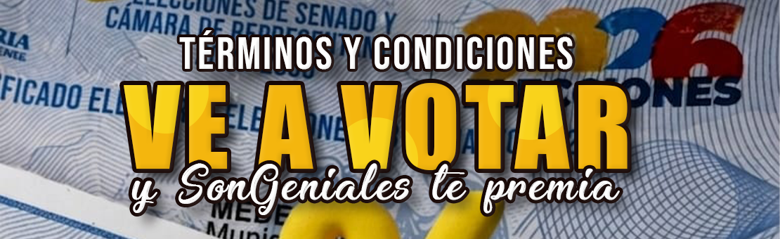 Términos y Condiciones Descuento Votaciones