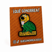 ¡Qué Gonorrea! Pin De SapoPerro